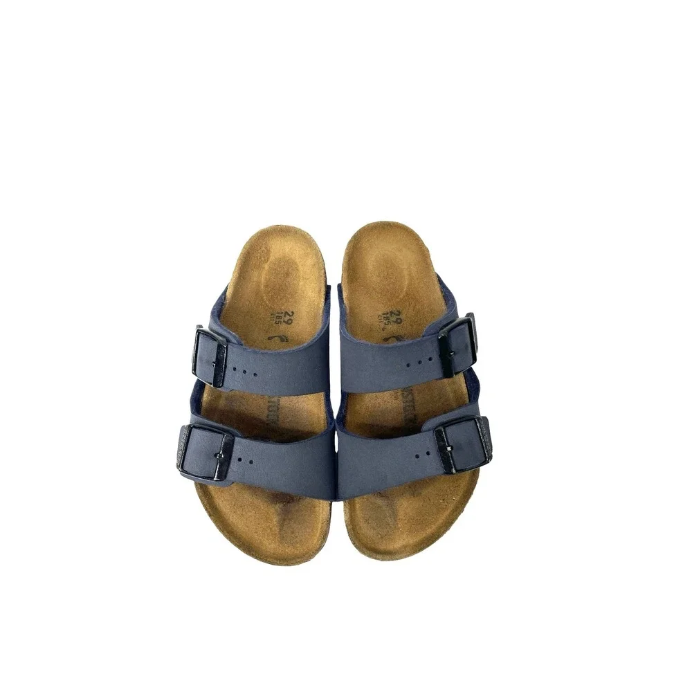 Birkenstock Arizona kids sandals Size 11C navy blue
